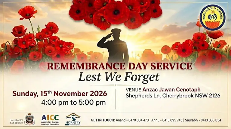 Cherrybrook to honour fallen soldiers at Anzac Jawan Cenotaph