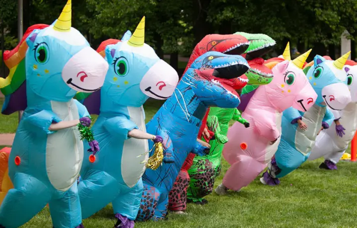 The Compassionate Stakes are back and T-Rex races are just the beginning