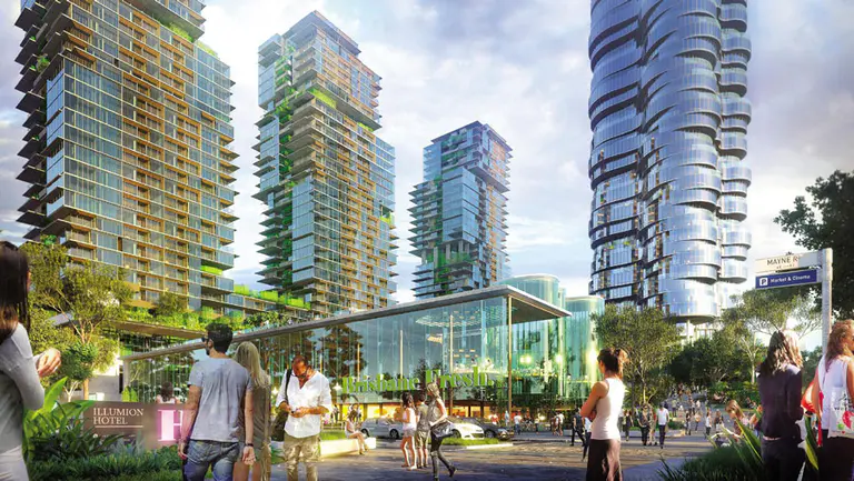 博文山 (Bowen Hills) 优先发展区规划变更：削减可负担住房