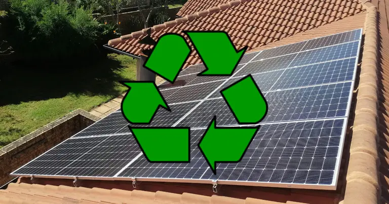 Where do your rooftop solar panels go when they expire?