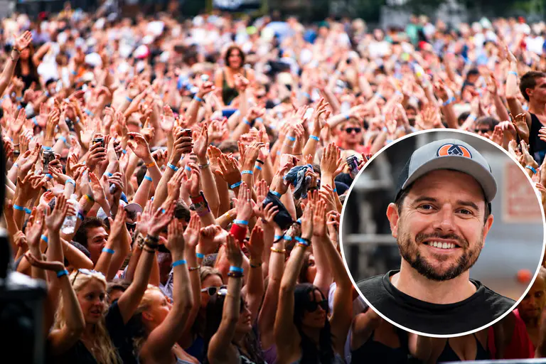 Wet cash and weddings: Foreshore music festival’s untold stories