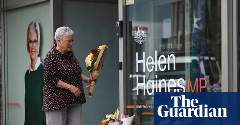 A chaotic few minutes and a beloved MP’s life in the balance: a Victorian community grapples with the unfathomable