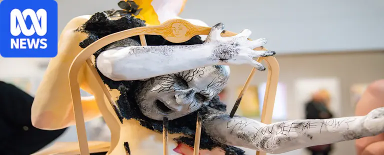 Art students explore Rat Barbies, AI and two-sided human forms