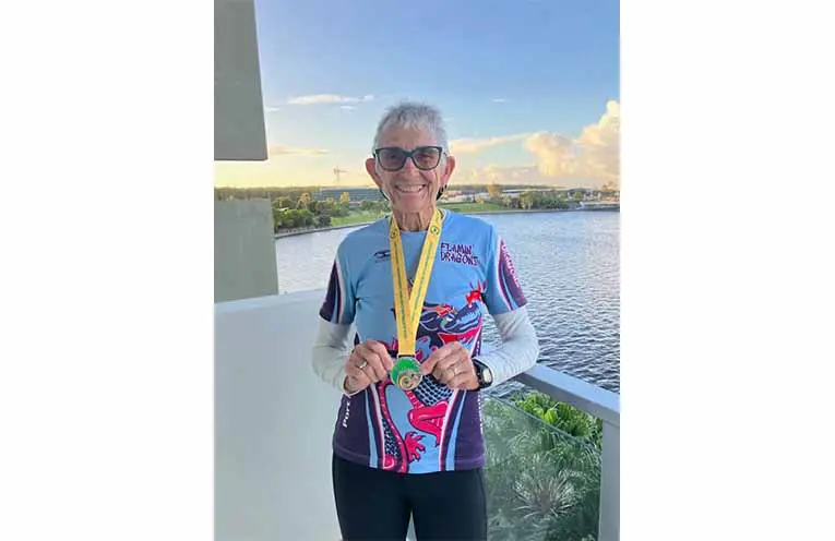 Port Macquarie Flamin’ Dragons paddler Yvonne Couper named 2026 Senior Athlete of the Year