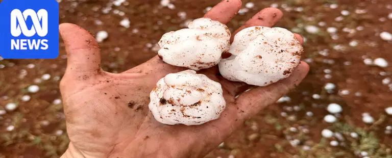 Storms 'swirling like a tornado' leave trail of destruction in parts of NT
