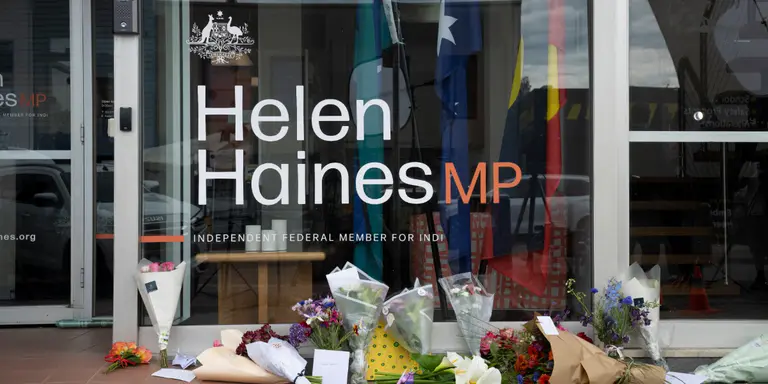 Haines loses leg, fights for life