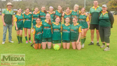 More than soccer: the Canungra girls never say die