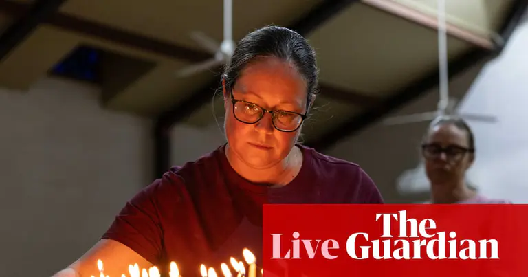 Helen Haines’s second leg amputated but she is stable and ‘a fighter’, husband says – as it happened