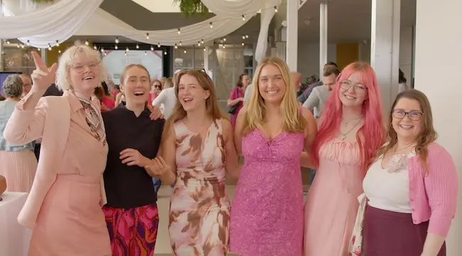 Pretty in pink, powerful in purpose: cancer fundraiser