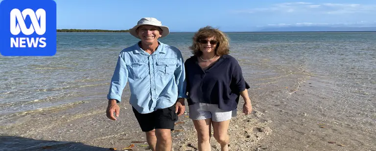 'Unfinished business' lures couple back to Queensland island paradise
