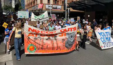 Students demand climate action and ‘No Cop-Outs at COP31’