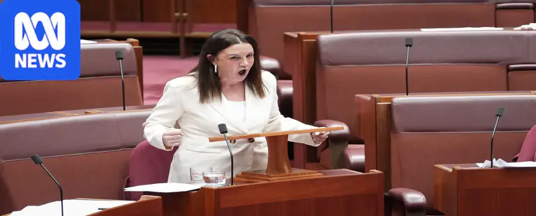 자키 램비 (Jacqui Lambie) 상원의원, 질 탈출증 조롱하는 원 네이션 (One Nation) 만화 비난
