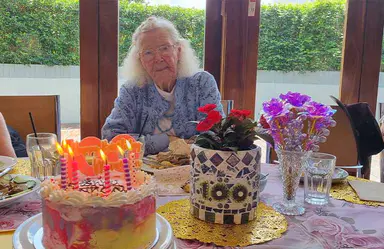 Maureen Shelly celebrates becoming our latest local centenarian