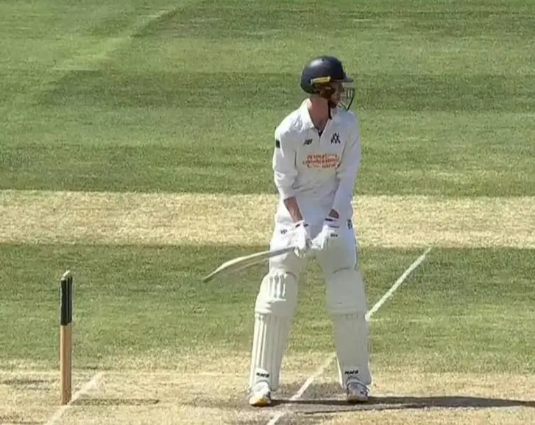 One final twist as Hoekstra comes in to bat with Victoria needing 19