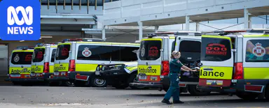 Paramedics spending 12-hour shifts with patients stuck outside emergency