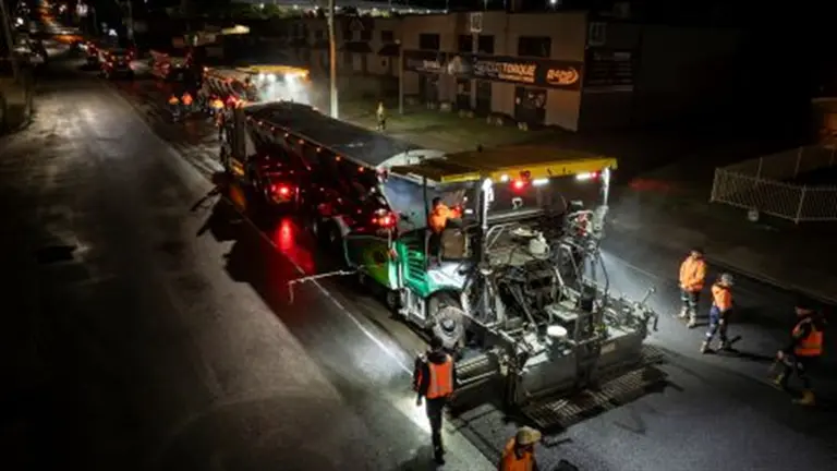 Road warriors wage war on busted bitumen