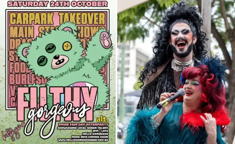 Filthy Gorgeous Pride After Party为Diverse Voices Queensland（昆士兰多元之声）筹款