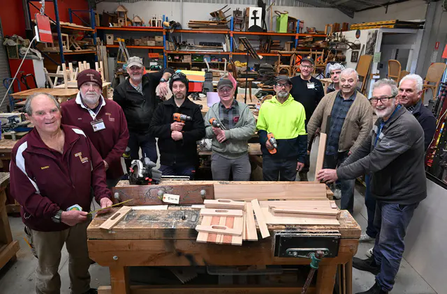 Men’s shed opens for Senior’s Festival