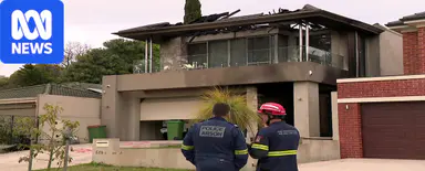 珀斯 (Perth) 富人区住宅起火，车道上涂鸦威胁