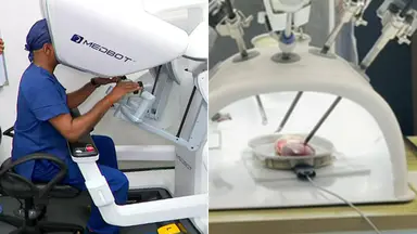 Sydney surgeon controls robot in Shanghai in glimpse of future cancer care