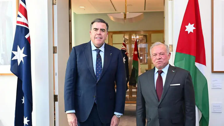 King lands in Australia for first time in a decade