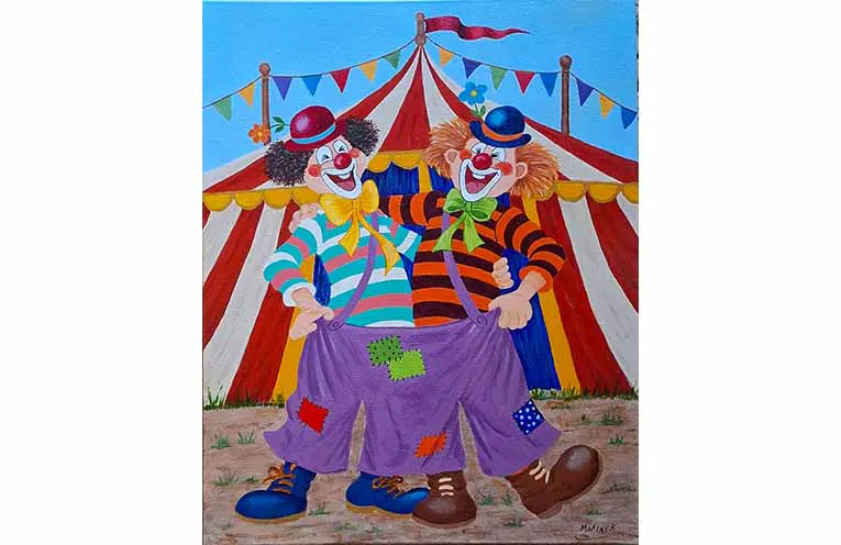 The Circus art exhibition, showing at the Showground Art Gallery and Studios