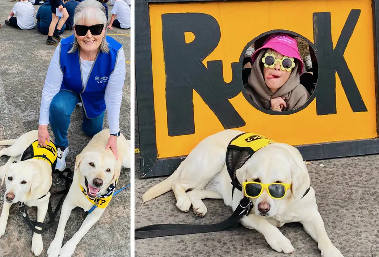 Work with therapy dog Ollie earns Kiama woman shot at Australia’s kindness crown