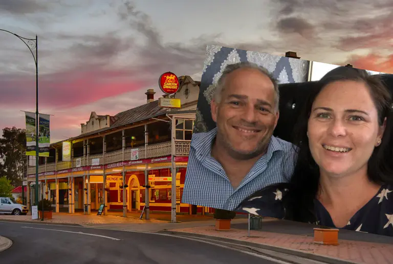 Junee Hotel on the market after Reynoldses put heart and soul into historic pub