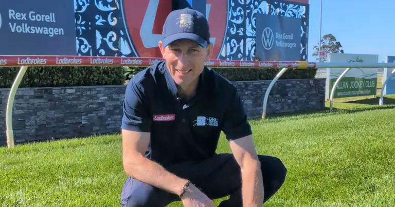 Meet the man getting the track ready for the Geelong Cup