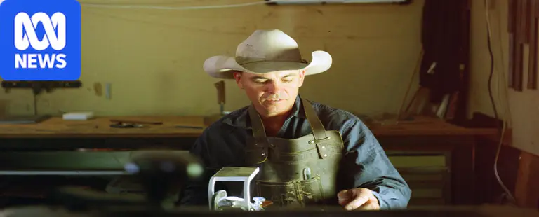 A lost knife, but a new love found for outback bladesmith