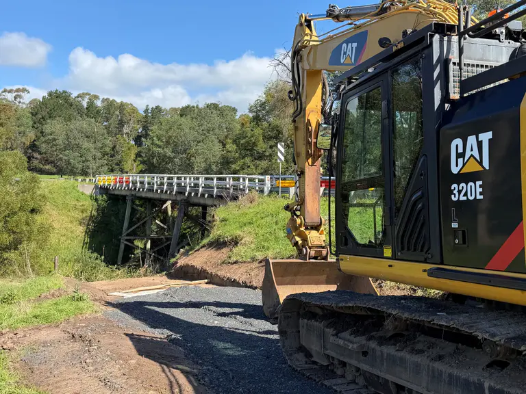 Tick, tick tick… Kernot Bridge timber promised for Monday