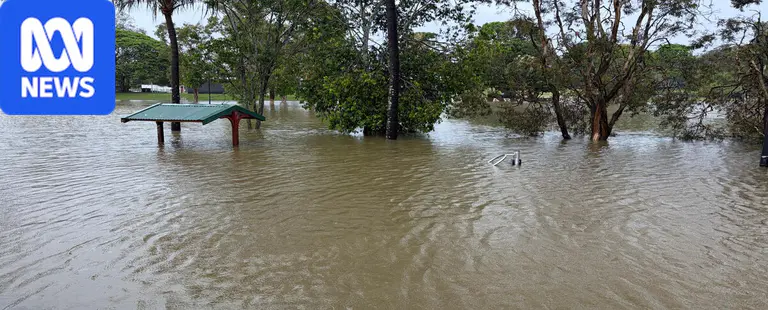 Heavy rain forces south-east Qld school closures but falls set to ease