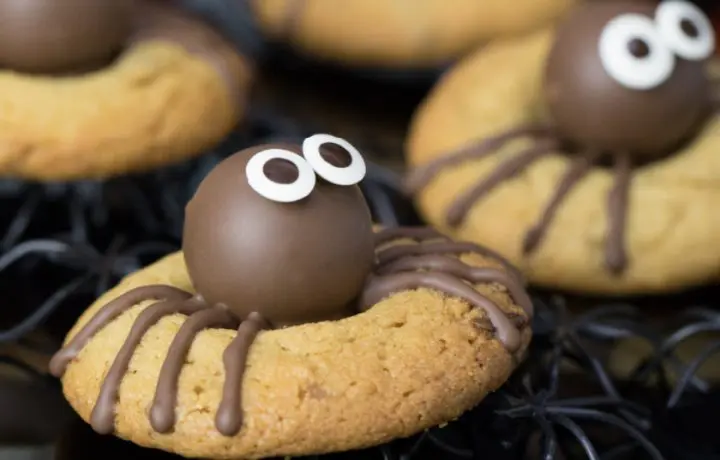 Recipe: Spider Nut Cookies