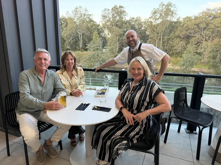 Banh mi tacos to pork belly pancakes: Wagga’s new riverfront restaurant brings golden hour to the table