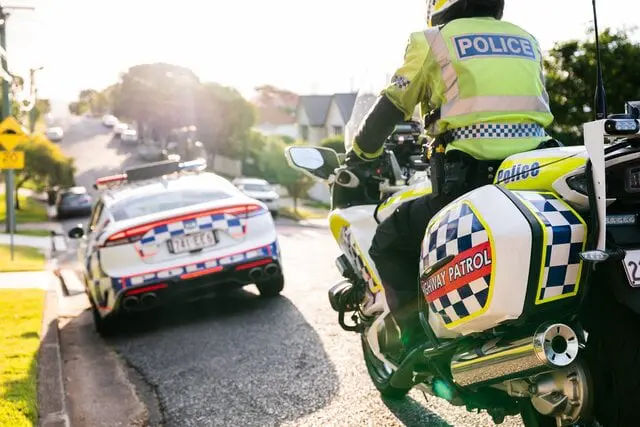 Police road blitz