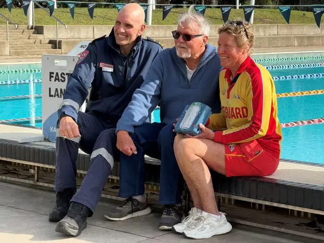 Thanking lifesavers after two cardiac arrests