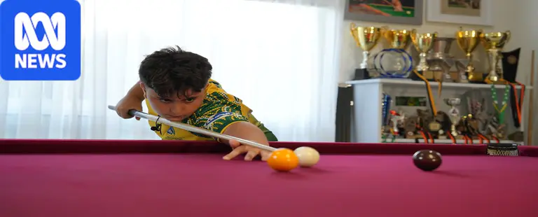 Australian 11yo brings home gold from snooker and eight ball championships
